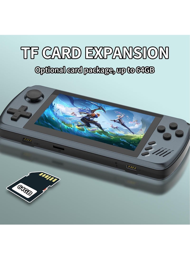 جهاز ألعاب ريترو بشاشة عرض IPS HD بحجم 4.3 إنش مع معالج ATM7051 رباعي النواة ARM CORTEX-A9، ألعاب فيديو كلاسيكية، دعم متعدد المحاكيات، إخراج عالي الدقة، وتوسيع بواسطة بطاقة TF