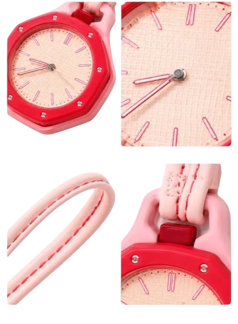 Trendy Pocket Watch Keychain For Bags with Hanging Strap for Kids and Adults - Image 4