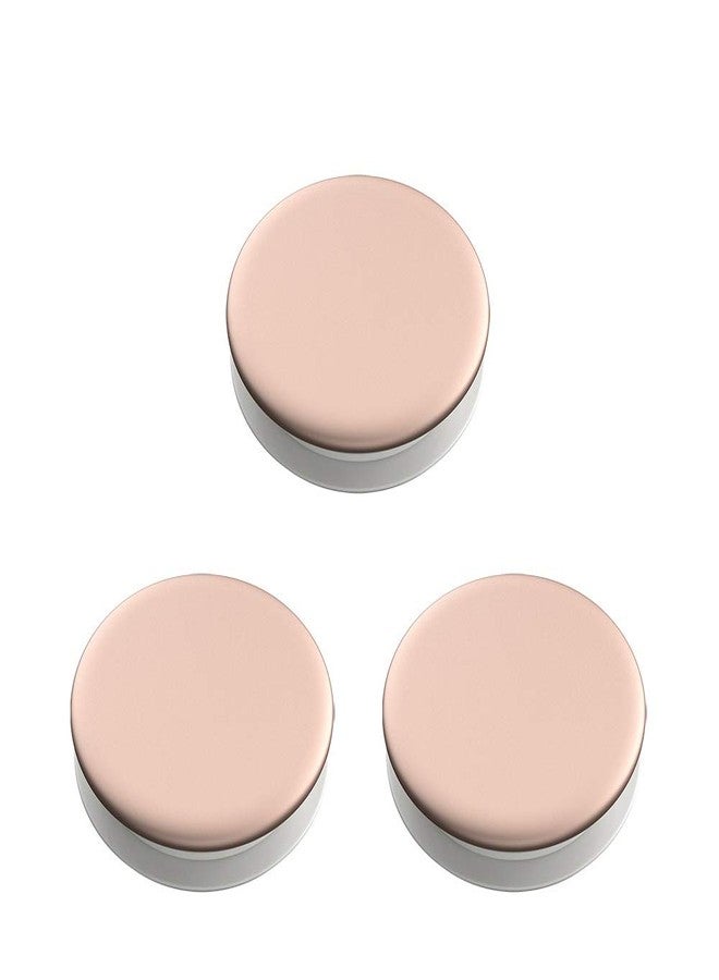 PopSockets PopMinis: Mini Grips for Phones & Tablets (3 Pack) - Aluminum Rose Gold - Image 3