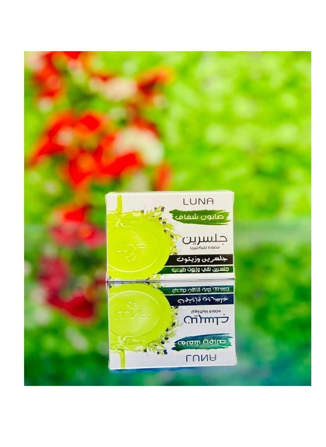 Luna Luna Transparent Glycerin Soap – Glycerin And Olives 100 GM  - Image 1