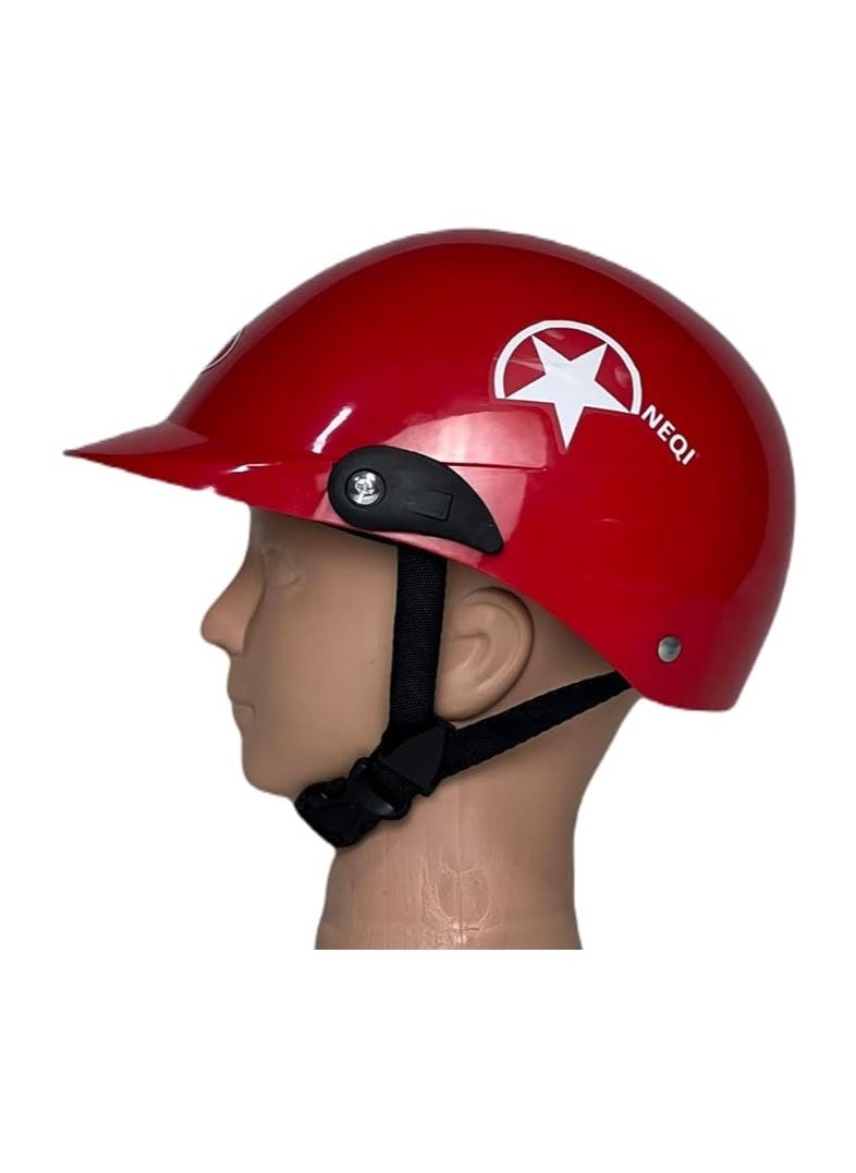 SportQ - SportQ Children's Bicycle Helmet, Children's Helmet for Ages 5-15 Years Boys and Girls for Safety on Scooter, Bicycle, Skateboard, Mountain Bike, Mountain Bike, Adjustable to Fit Head - Image 1