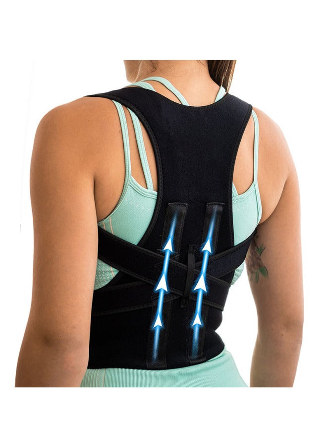 Stock Hunchback Orthosis Body Shape Sitting Posture Orthosis Belt Back Support Orthosis Belt Open Shoulder Breathable Orthosis Belt