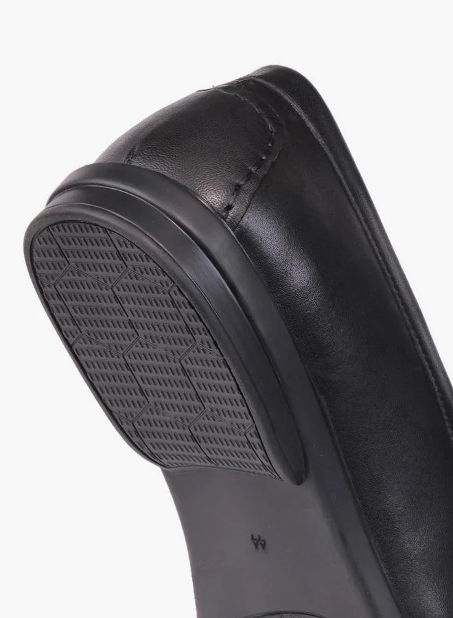 LBL By Shoexpress BLACK Men Slip-On Leather Loafers for Men | Best Price UAE