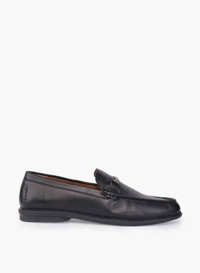 LBL By Shoexpress BLACK Men Slip-On Leather Loafers for Men | Best Price UAE