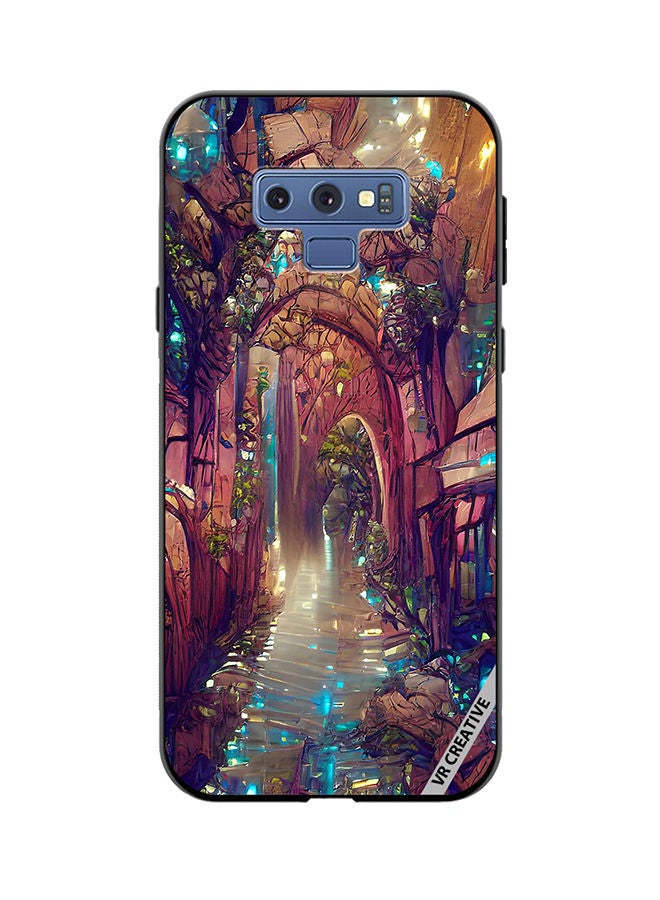 VR CREATIVE Protective Case Cover For Samsung Galaxy Note 9 Design Multicolour - Image 1