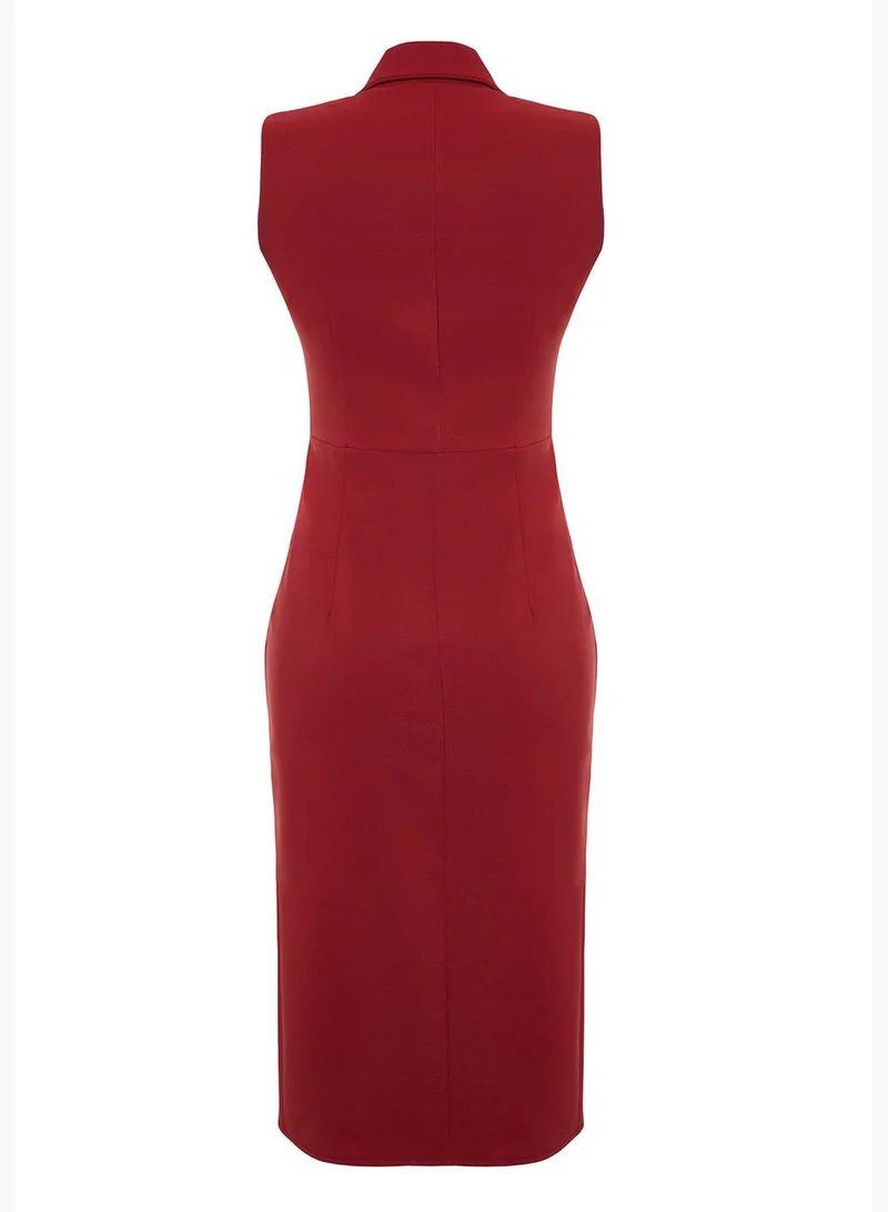 trendyol Sleeveless Blazer Dress