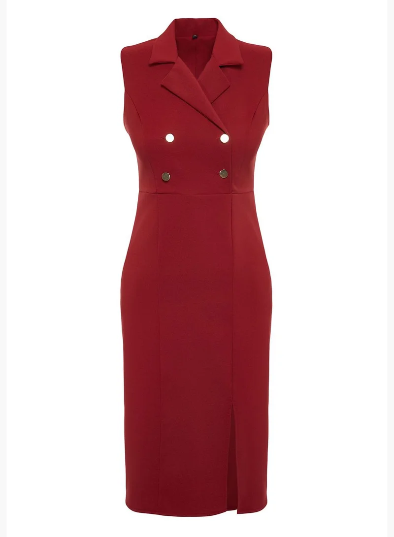 trendyol Sleeveless Blazer Dress