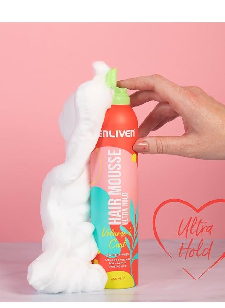 إنليفين إنليفن ذا ليفين موس الشعر ألترا هولد، 300 مل - Image 2