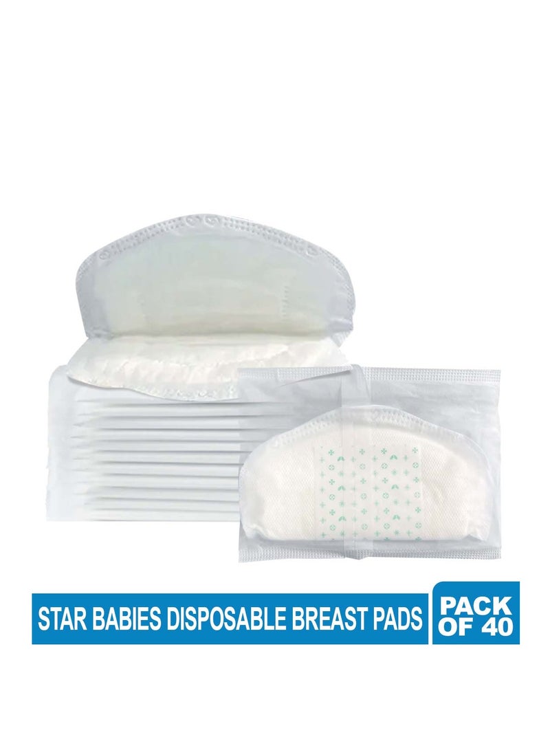 Star Babies Disposable Breast Pad - Pack of 40 - Image 2
