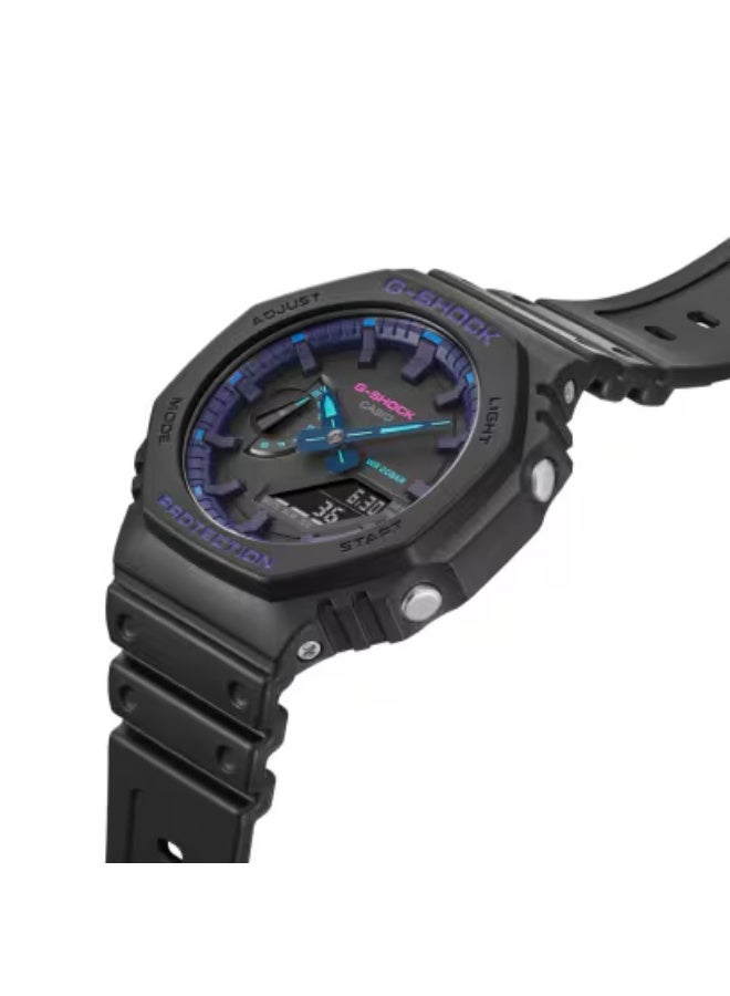 Casio GSHOCK GA-2100VB-1ADR Analog-Digital World Time Watch - Image 3