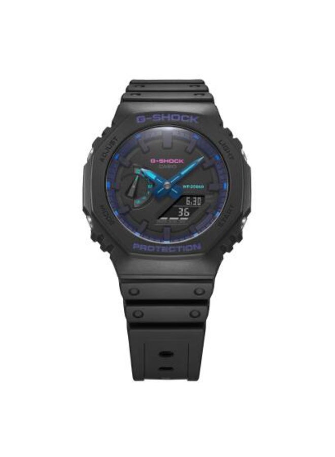 Casio GSHOCK GA-2100VB-1ADR Analog-Digital World Time Watch - Image 2