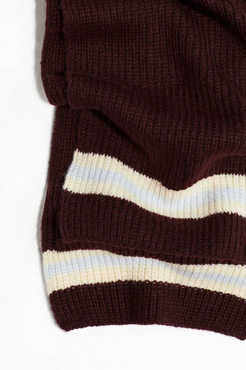 H&M Rib-knit scarf