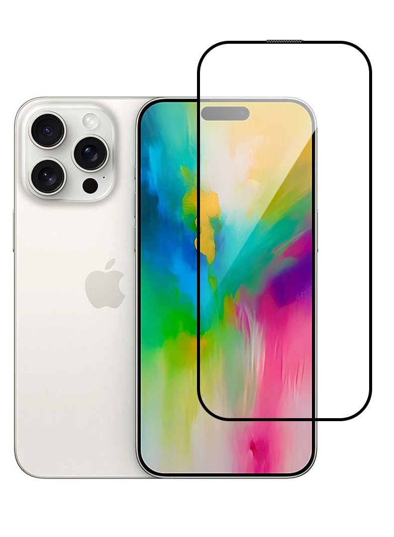 Theodor Tempered Glass Screen Protector With 9H hardness For APPLE IPHONE 16 PRO 6.3 - Image 1