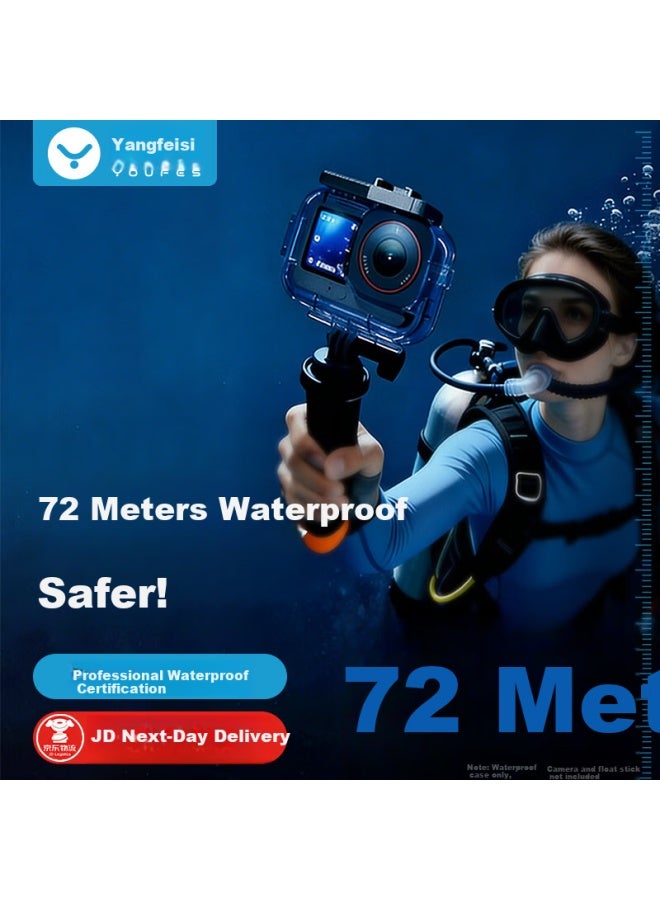 Youfes Yangfeisi Waterproof Case Protective Shell For Dji Action 6 Underwater Diving Housing Sports Camera Accessories Waterproof Diving Kit - Image 1