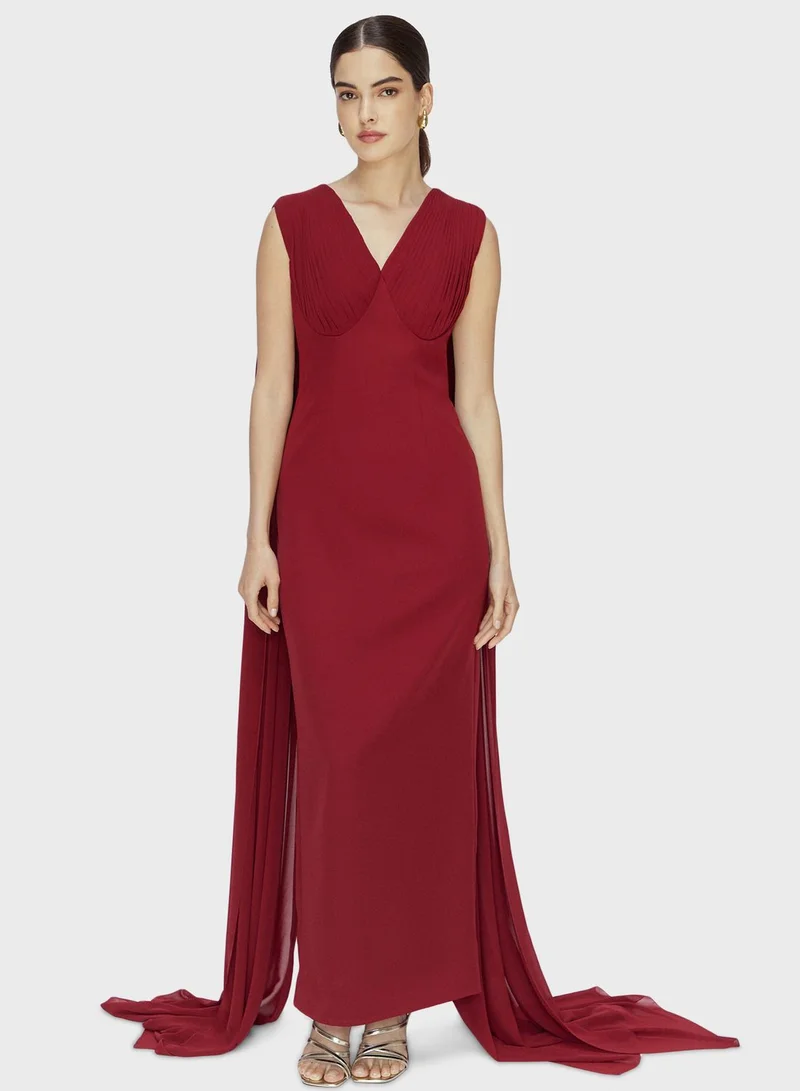 CHASE Sleeveless Column Gown