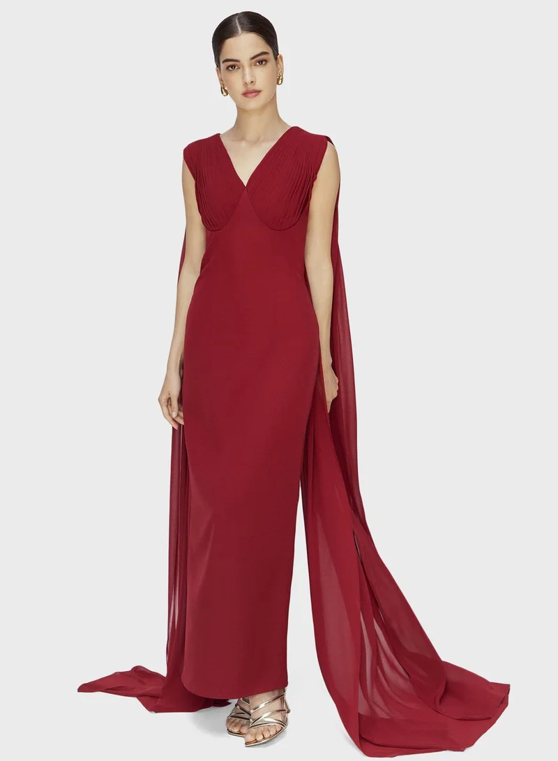 CHASE Sleeveless Column Gown
