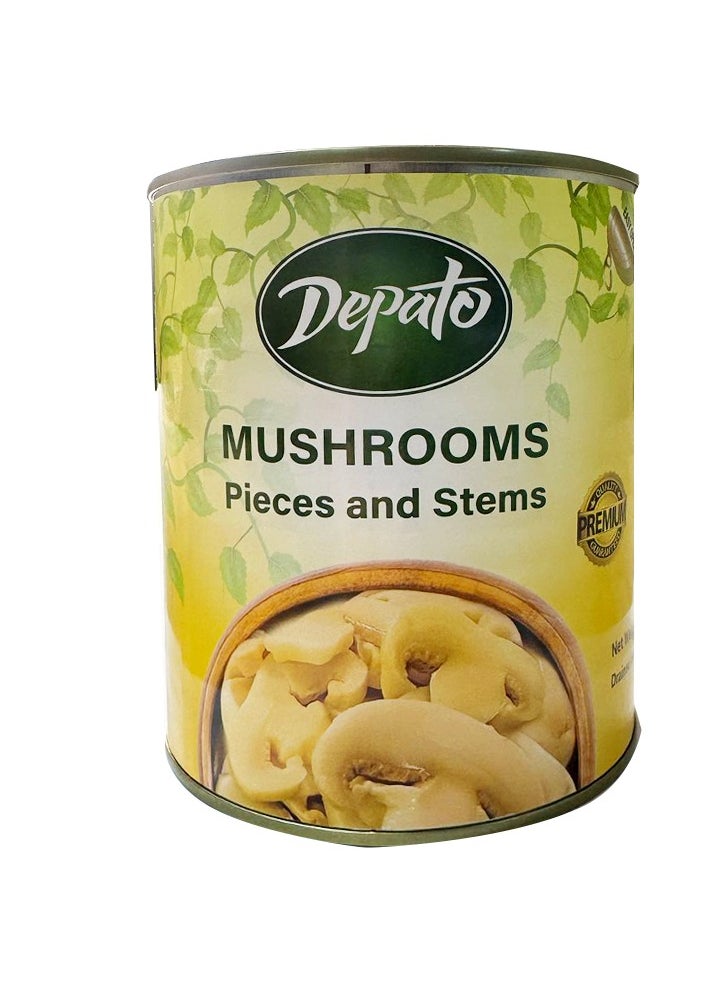 Depato Depato Mushrooms Pieces and Stems 800g  - Image 1
