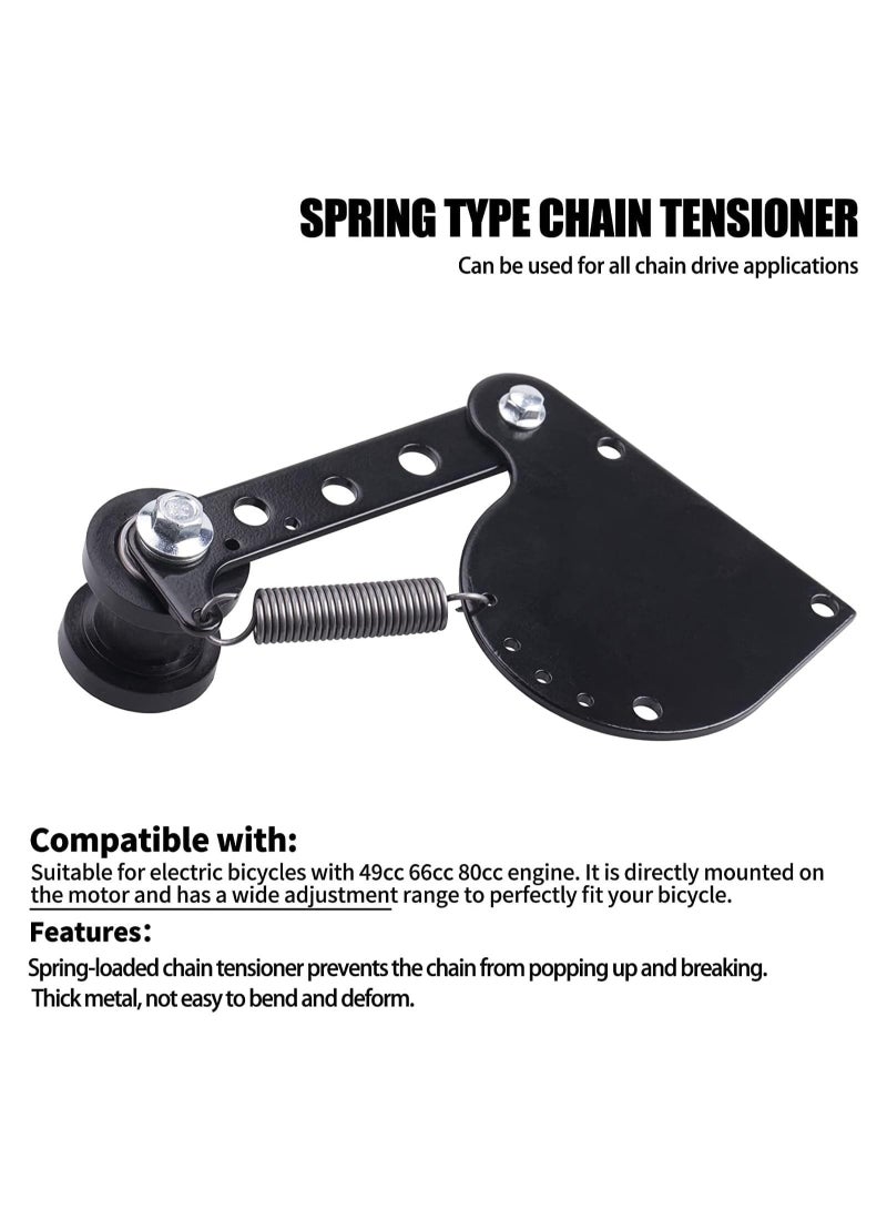 Generic Black Spring Loaded Chain Tensioner For 49cc 66cc 80cc Engine Motorized Bike 2 Stroke Engine  - Image 4