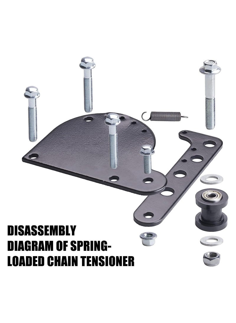 Generic Black Spring Loaded Chain Tensioner For 49cc 66cc 80cc Engine Motorized Bike 2 Stroke Engine  - Image 2