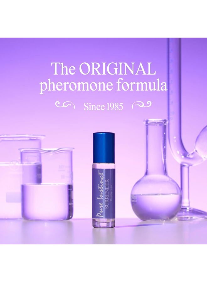 Pure Instinct Surrender Roll-On The Original Pheromone Infused Body Oil Perfume Fragrance Eau De Parfum for Her Women TSA Ready 10.2 ml / 0.34 fl oz - Image 3
