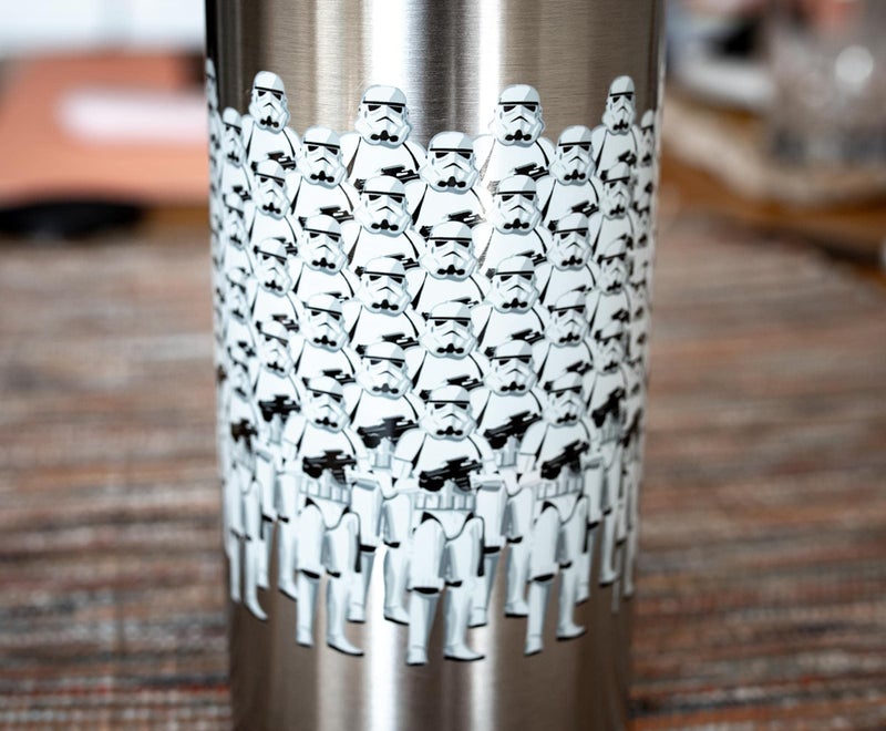 Seven20 Star Wars Stormtroopers ""Darth Vader's Coming  Look Busy"" Stainless Steel Canteen Water Bottle| BPA-Free Sports Water Bottle Jug With Leakproof Lid  Travel Accessories | Holds 18 Ounces - Image 5