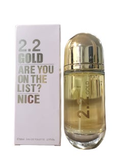 Gold perfume for women 80 ml