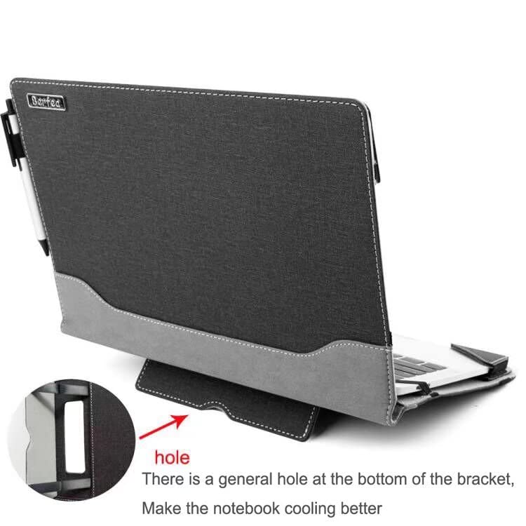 Berfea Cover Case Compatible with 15" Acer Aspire 3 A315-59/58/56/55G/54/44/42/22/23/34,Aspire 5 A515 15.6 inch Laptop Notebook Protective Sleeve PU Leather Hard Case Shell - Image 5