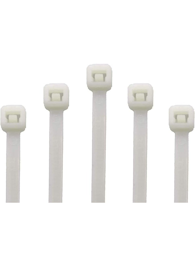 Fixer 4.8 × 350 mm White Nylon Cable Ties – Heavy-Duty Self-Locking Zip Ties (100 pcs) - Image 4