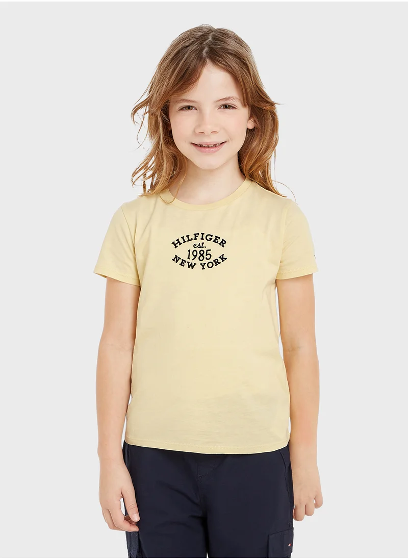تومي هيلفيغر MONOTYPE FLOCK REG TEE SS