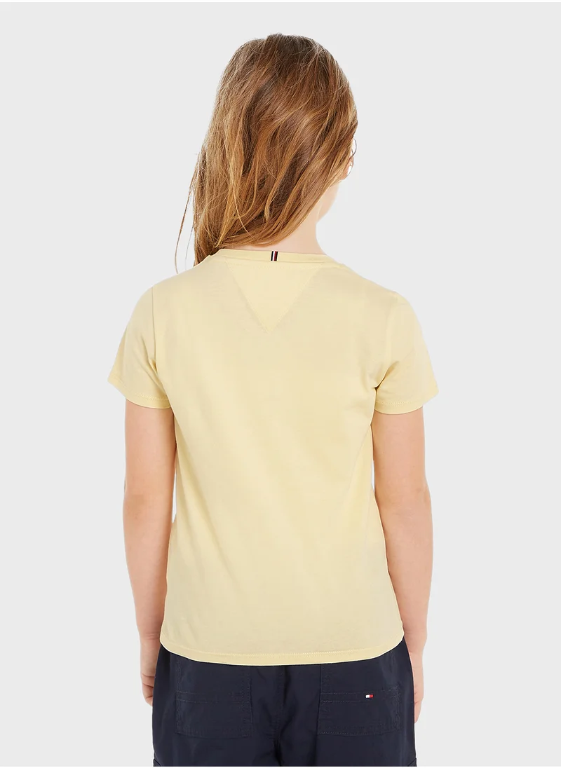 تومي هيلفيغر MONOTYPE FLOCK REG TEE SS