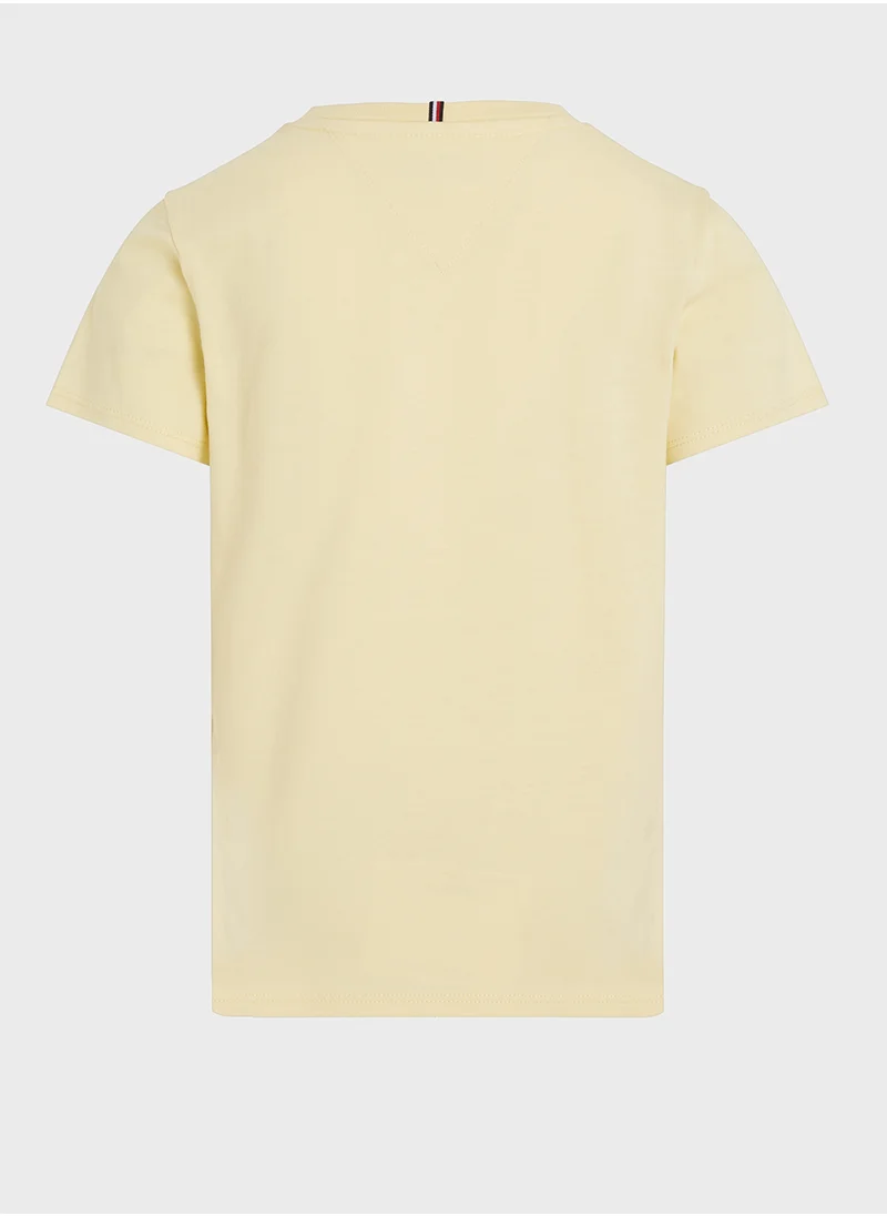 تومي هيلفيغر MONOTYPE FLOCK REG TEE SS