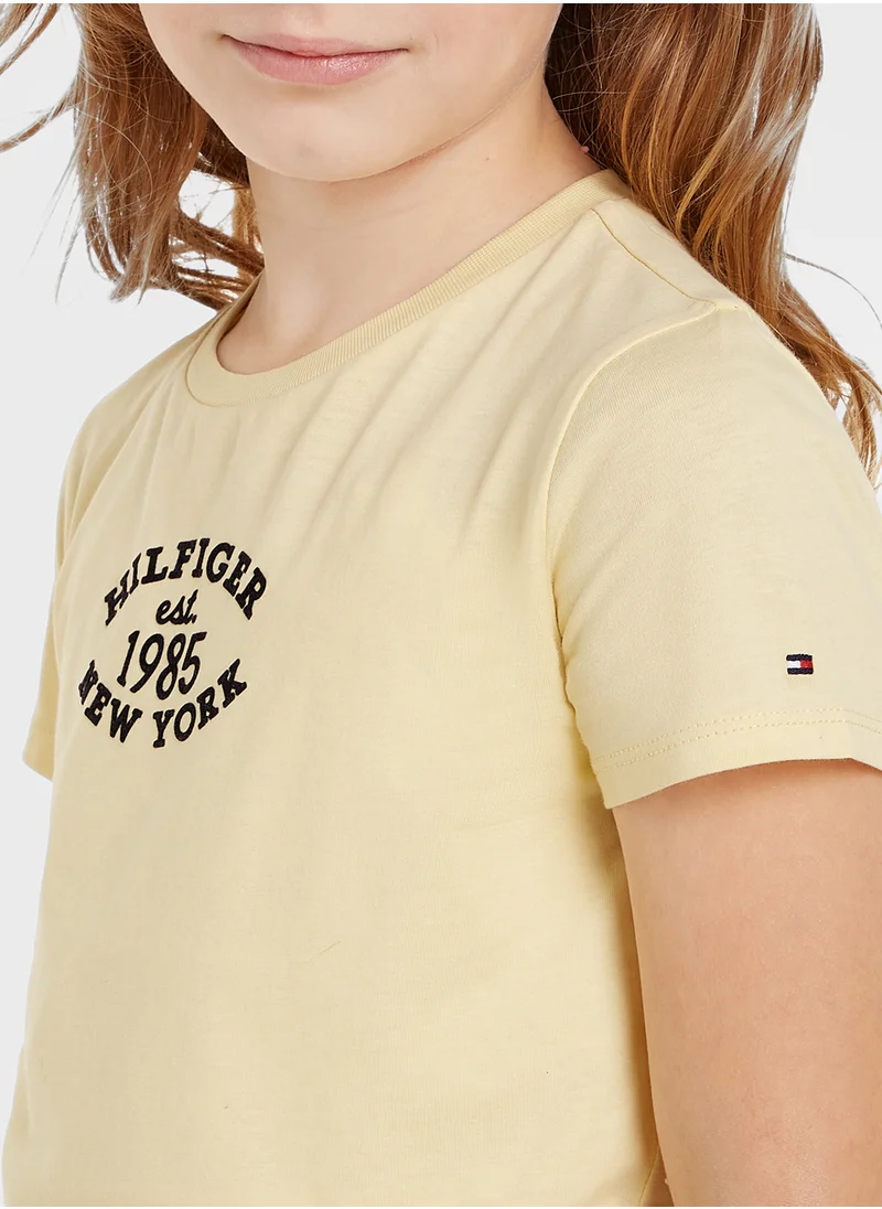 تومي هيلفيغر MONOTYPE FLOCK REG TEE SS