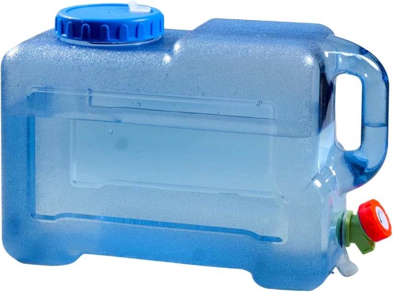 UXPEYIC 3.17 Gallon Portable Water Container with Spigot - BPA Free Emergency Water Storage Tank for Camping and Outdoor Activities - Image 1