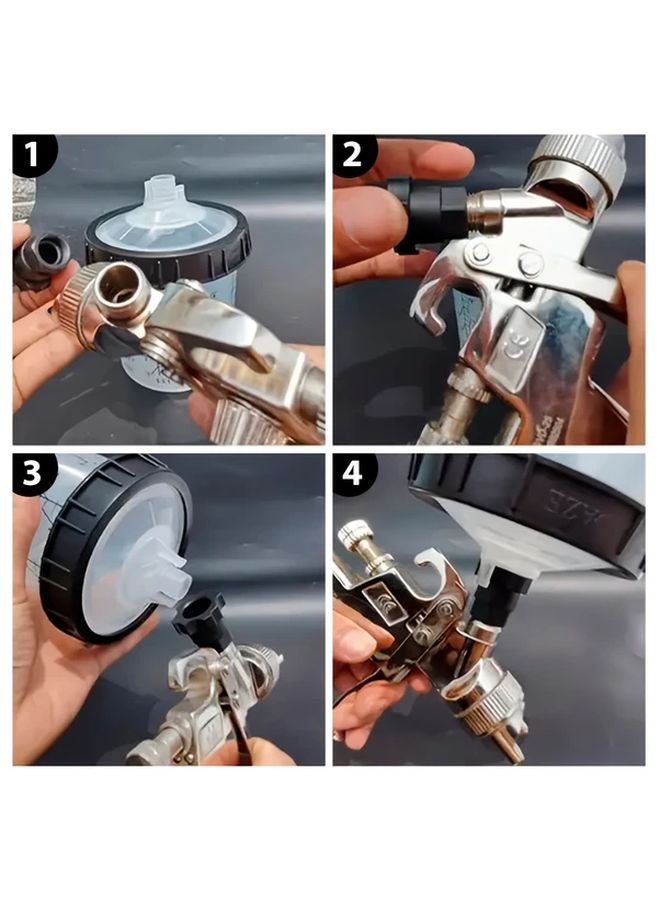 Model 55A PPS Spray Gun Cup Adapter Inner Wire Connector Pneumatic Tool Accessory - Image 5