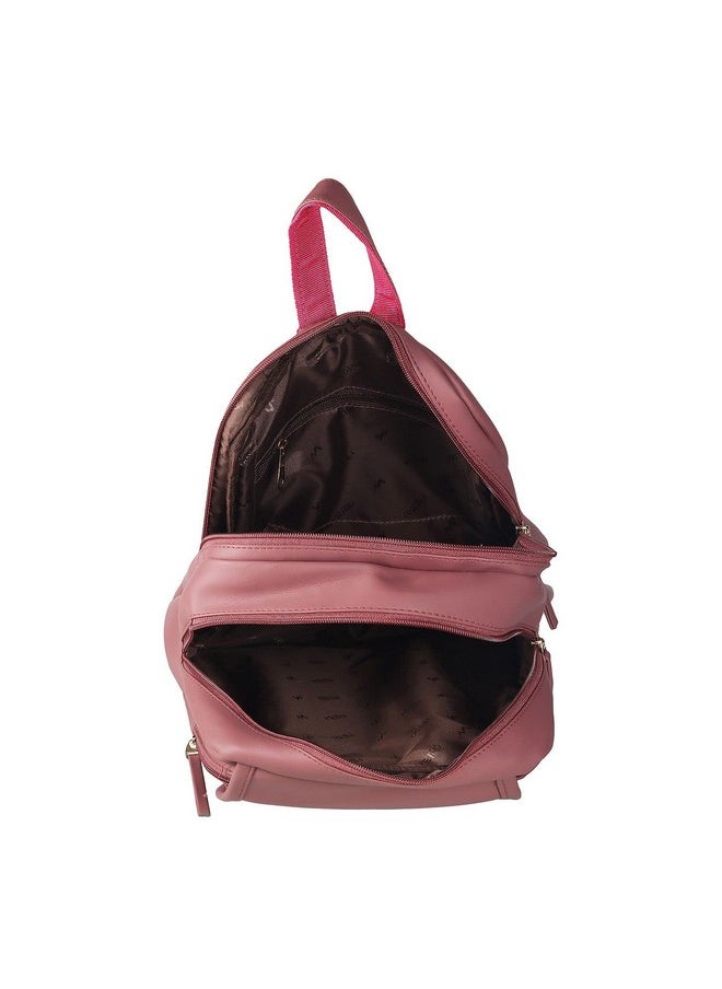Metro Metro Womens Synthetic Peach Backpack (One Size)  - Image 2