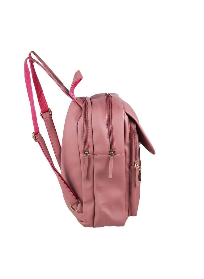 Metro Metro Womens Synthetic Peach Backpack (One Size)  - Image 4