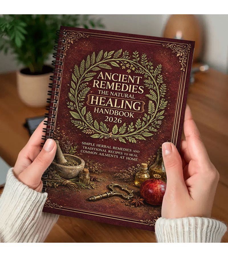 Ancient Remedies Natural Healing Manual 2026 Paper Spiral Notebook Vintage Herbal Recipe Journal - Image 2