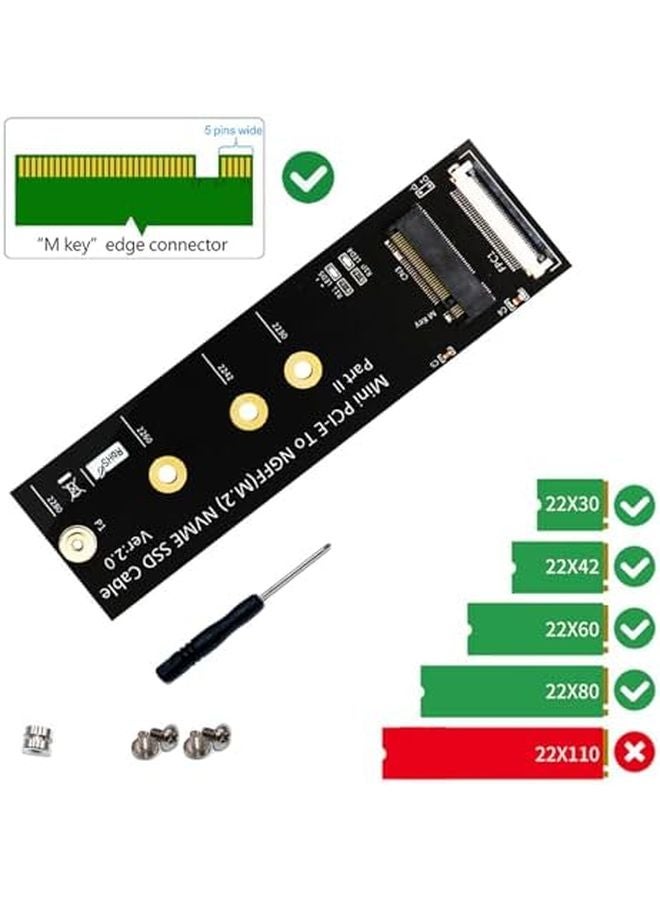 بطاقة محول NVME إلى PCIe لمحرك الحالة الصلبة SSD M 2 لتحويل التوسعة - Image 4