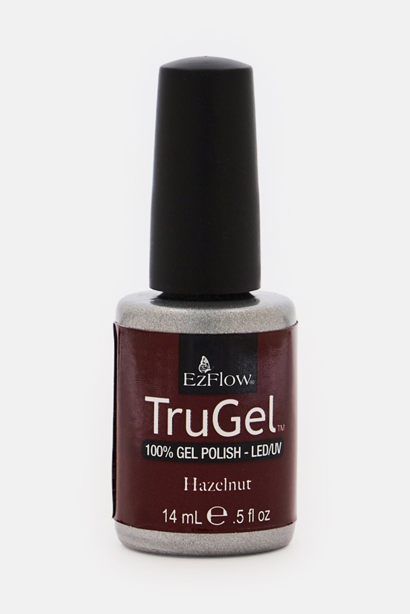 Ez Flow TruGel Nail Polish 14ml, Hazelnut - Image 1