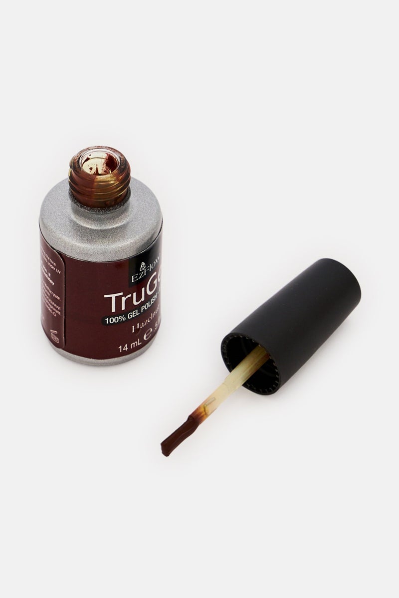 Ez Flow TruGel Nail Polish 14ml, Hazelnut - Image 3