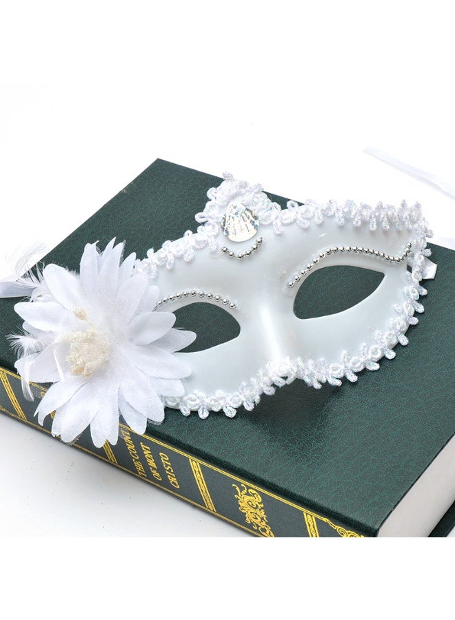 Vintage Half Face Mask Halloween Cosplay Party Masquerade Bar Costume Accessory - Image 3