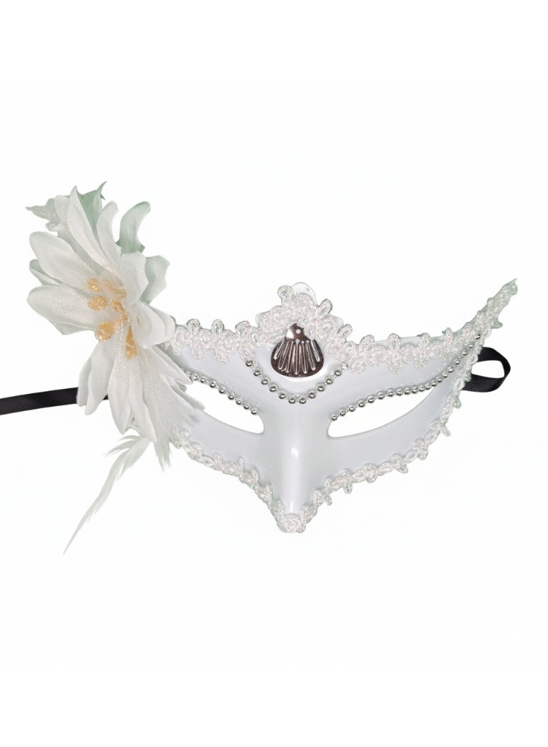 Vintage Half Face Mask Halloween Cosplay Party Masquerade Bar Costume Accessory - Image 2