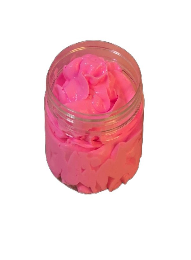 Dragonfruit and Hibiscus Handmade Whipped Body Butter. All Natural Non Greasy Body Moisturizer