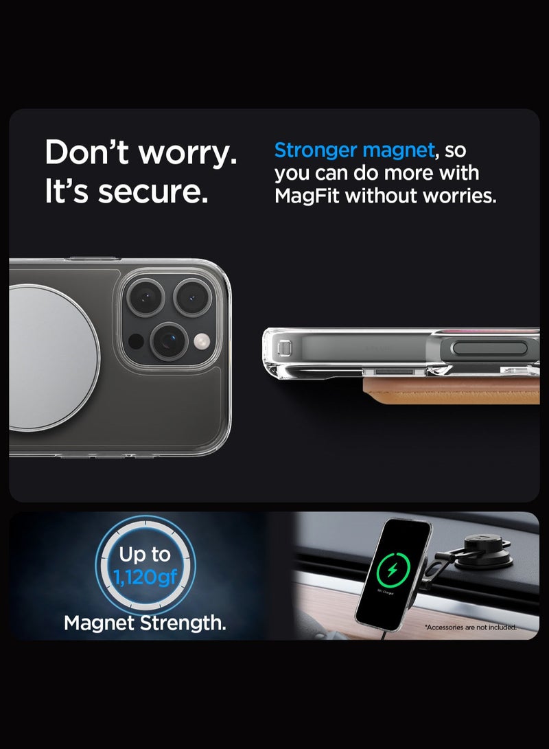 Spigen Ultra Hybrid S MagFit iPhone 16 PRO Case Cover MagSafe with Kickstand - Graphite - Image 5
