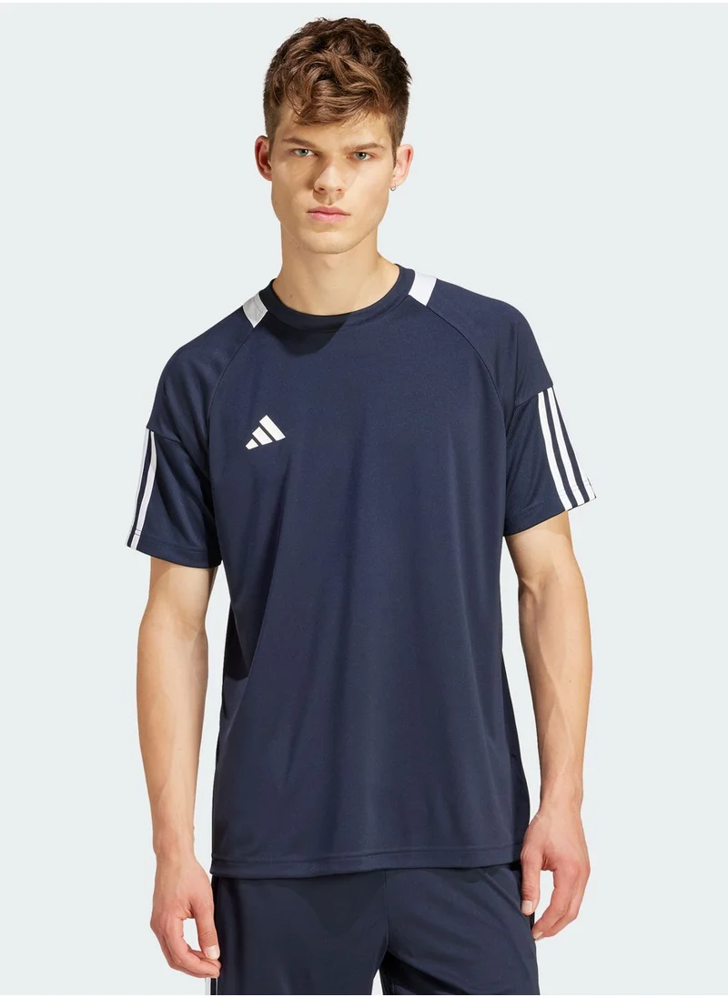 Adidas Sereno 3 Stripes T-Shirt