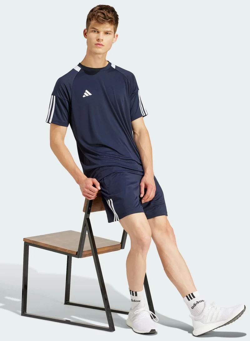 Adidas Sereno 3 Stripes T-Shirt