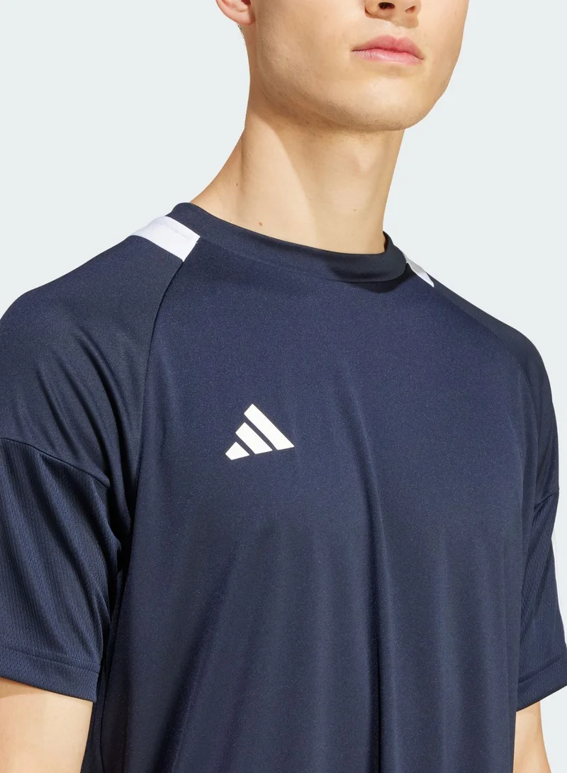 Adidas Sereno 3 Stripes T-Shirt