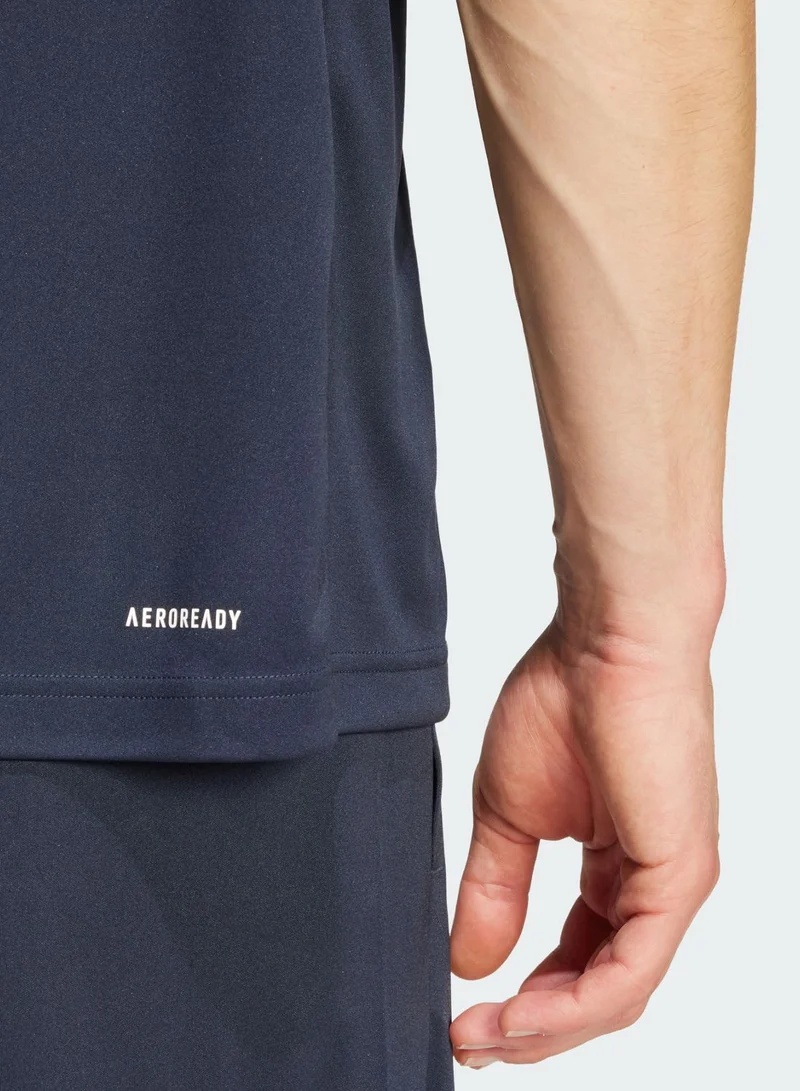 Adidas Sereno 3 Stripes T-Shirt
