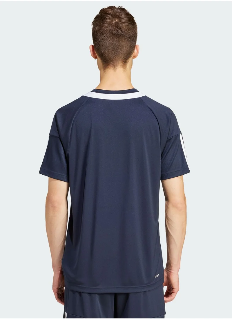 Adidas Sereno 3 Stripes T-Shirt