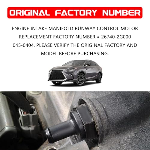 SWQS PCV Valve Replacement OEM 26740-2G000 for Hyundai Sonata Santa Fe Elantra Kia Sportage Optima, Automotive PCV Exhaust Control Valve Engine Intake Runner Valves - Image 3